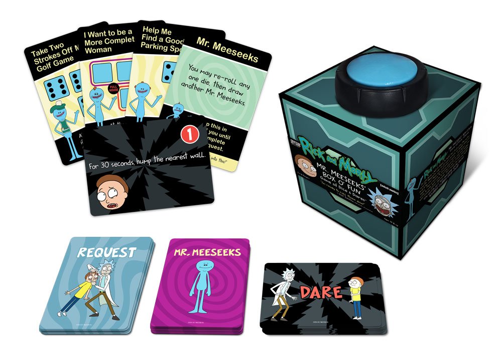 Mr. Meeseeks' Box O' Fun The Rick and Morty Dice Dares Game