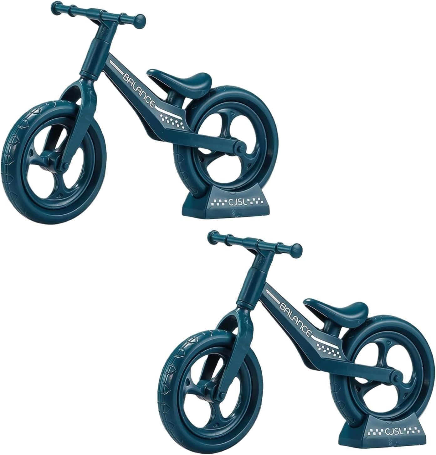 ZLmoue 2Pcs Mini Finger Mountain Bike, Desktop Decoration Cycling Figure, Random Colour, Small Mountain Cycling Figure Finger Playing