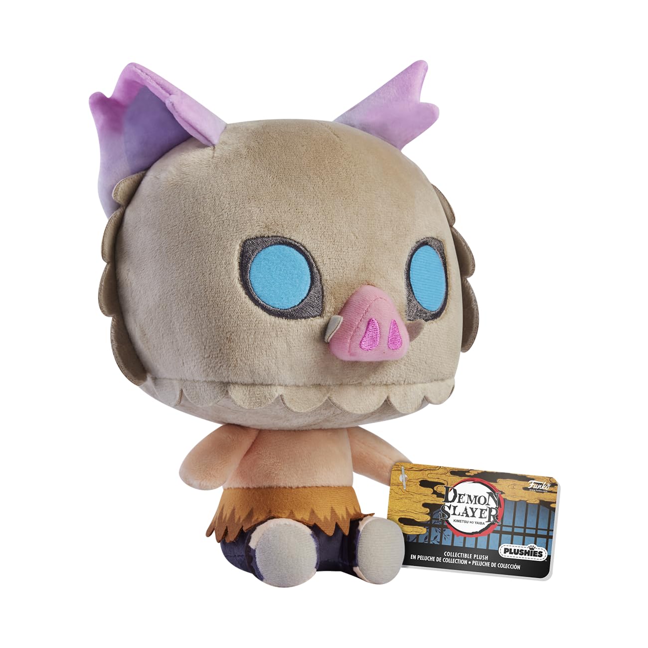 Funko Plush Demon Slayer - 7" Inosuke Hashibira - Collectable Soft Plush - Birthday Gift Idea - Official Merchandise - Stuffed Plushie for Kids