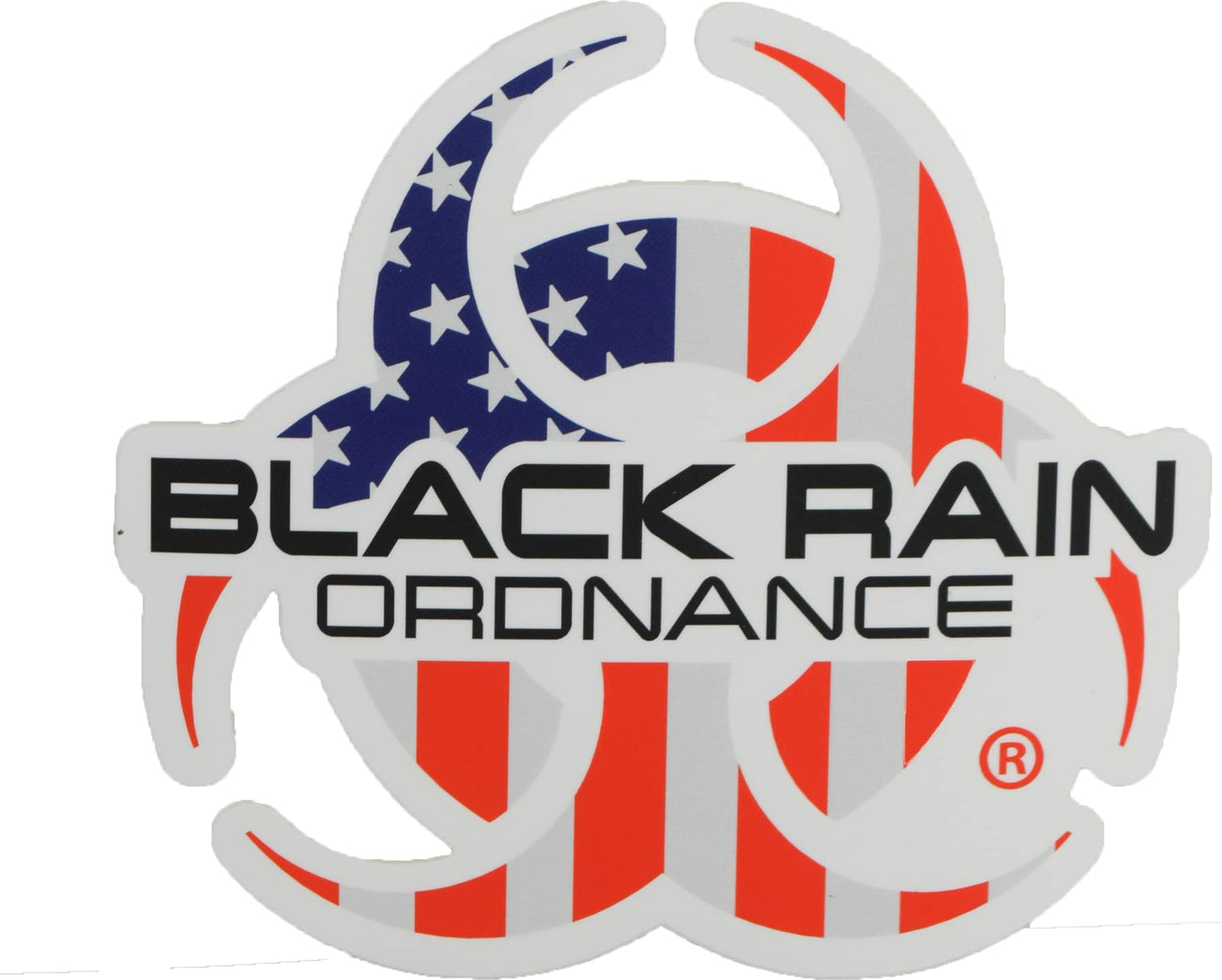BLACK RAIN ORDNANCE Sticker Pack - 6 Unique Vinyl Decals for Gear, Laptop, and Water Bottles - Weather-Resistant Designs