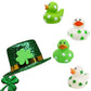 6-Count St. Patrick's Rubber Duck Toy Duckies Shamrock designfor Kids, Bath Birthday Gifts Baby Showers Summer Beach and Pool Activity, 2" (6-Pack)