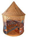 Playhouse for Boy Girl - Play Tent for Kids Toddlers, Pop Up Portable Toy Gift, Indoor Outdoor Airfort Bed Fort Party Room Airplane Bulldozer