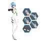 BLOKEES, Fantastics Series, Evangelion, Ayanami Rei with Entry Plug Interior, Model Kit Assembly Required, 14+