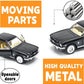 KiNSMART 1964 1/2 Ford Mustang 1:36 Scale 5" Die Cast Metal Model Classic Toy Car (Black)