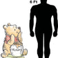 Classic Pooh Birthday Party Supplies 7pc Balloons Decorations with Airloonz
