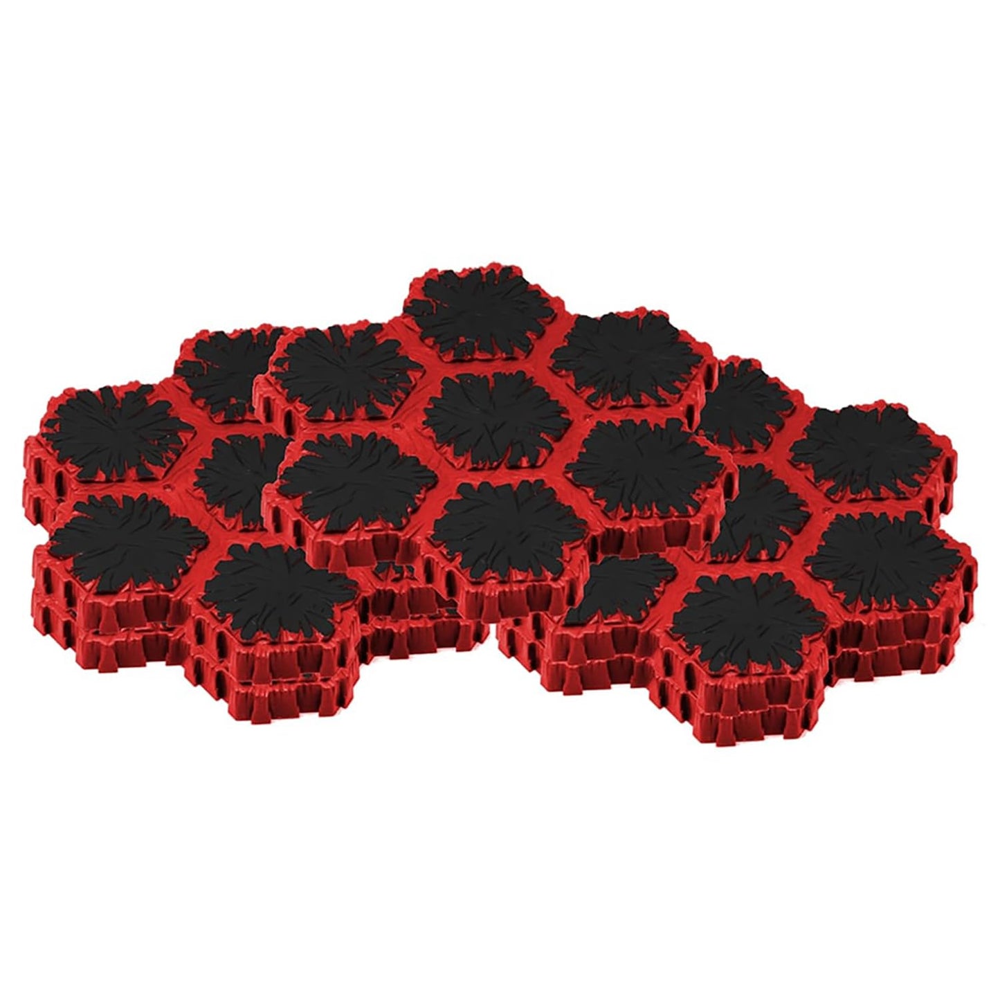 Renegade Game Studios Heroscape: Lava Fields of Valhalla Terrain Expansion, 120+ Hex Tiles, 4 Lava Rock Outcrop Pieces