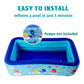 Seasons Inflatable Pool for Kids 58"x40"x20" PVC Thickened Swimming Pool