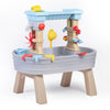 Step2 Rain Showers & Flow Kids Water Table, Outdoor Toddler Activity Table, 15-Piece Accessory Set, Ages 1.5+ Years Old, Multicolor (Gray, Blue, Red)