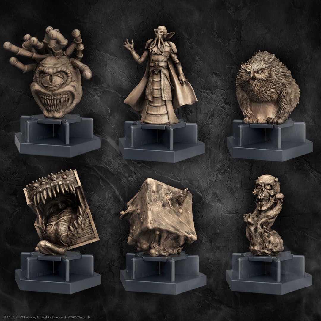 Trivial Pursuit: Dungeons & Dragons Ultimate Edition | Collectible Trivia Board Game Featuring 6 Monster Movers and 1800 Questions Across 6 Categories