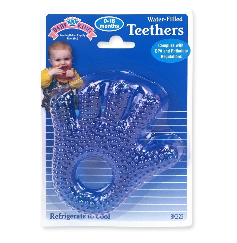 Babyking Water-Filled Hand and Foot Teethers, Assorted Colors, 1 Count