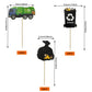 Garbage Truck Birthday Party Supplies Garbage Truck Cupcake Toppers for Trash Garbage Truck Party Supplies