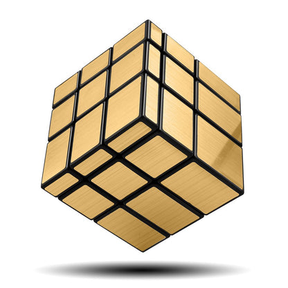 D-FantiX Shengshou Gold Mirror Cube 3x3x3, Different Shape Shifting Puzzle