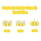 TUPARKA 36 PCS Paper Crowns Hat Gold Foil Crowns Paper Party Hat for Birthday Party, Baby Shower