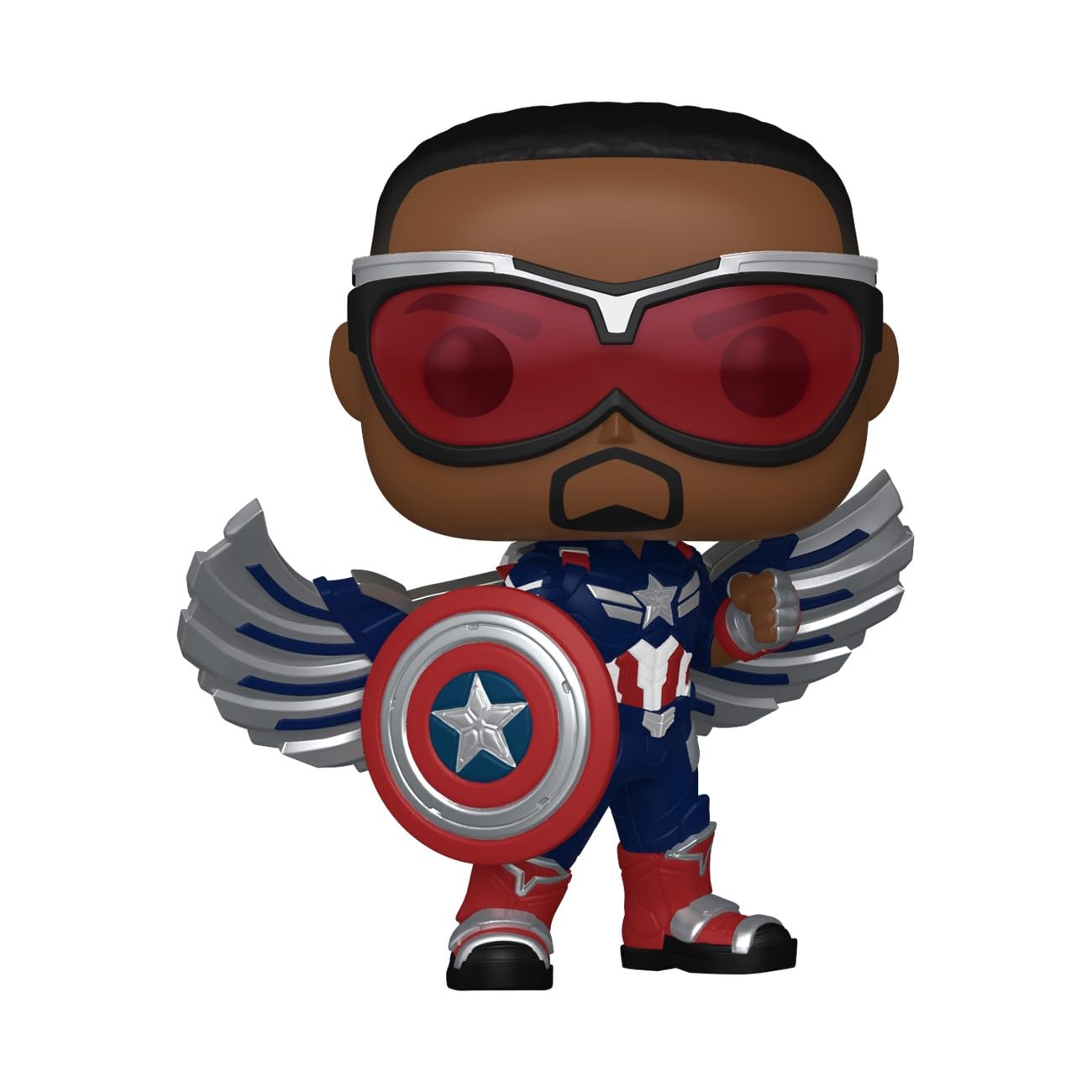 Funko Pop Marvel: Captain America: Brave New World - Captain America - Collectable Vinyl Figure - Gift Idea - Official Merchandise - Toys for Kids &