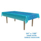 HOME & HOOPLA Under Water Bubbles Paper Table Cover for Beach and Pool Parties, Mermaid, Narwhal, and Ocean Themed Parties, 54" x 102" (2 Pack)