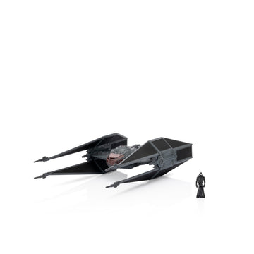 Star Wars Micro Galaxy Squadron TIE Silencer - 5-Inch Vehicle with 1-Inch Micro Figure Accessory