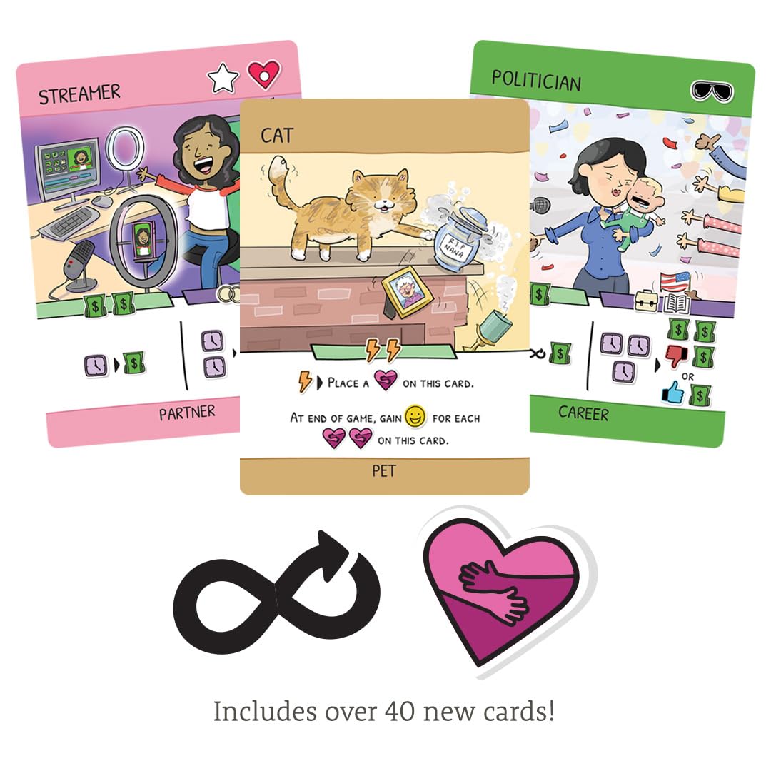 Adulthood: Pet Projects Expansion by Brotherwise Games | 40+ New Cards with Pets, Careers, Life Events, and Achievements | Requires Adulthood Base