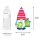 Big Dot of Happiness Gnome Birthday - Gnome Decorations DIY Happy Birthday Party Essentials - Set of 20