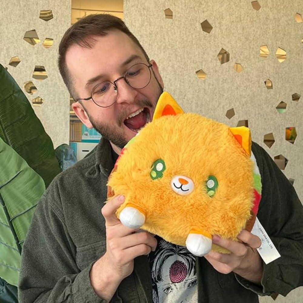 Squishable - Mini Taco Cat - SynthiSquish Collection - 9 in - Soft Toy Collectible Stuffed Animal