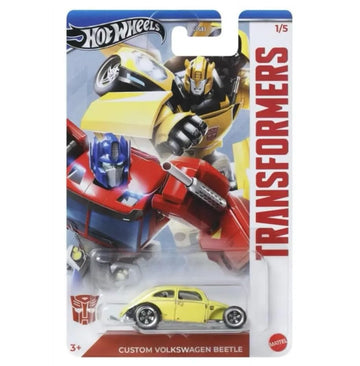 Hot Wheels Transformers Custom Volkswagen Beetle 1/5 Die-Cast Vehicle