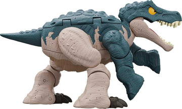 Mattel Jurassic World Fierce Changers 2-in-1 Dinosaur Action Figure, Double Danger Toy Transforms from Baryonyx to Parasoralophous in 11 Steps