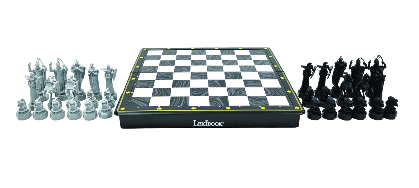Lexibook - Harry Potter Chess Games, Magnetic and Foldable Chess Board, 32 Pieces, Family Game, CGM300HP