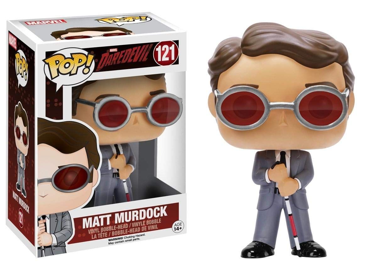 Funko Pop Marvel: Daredevil TV-Matt Murdock Action Figure