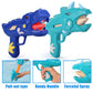 unanscre 2 Pack Dinosaur Water Blaster Soaker Gun for Kids, Dino Pump Action Outdoor Squirt Gun, Long-Range Shooting Water Squirters Toys