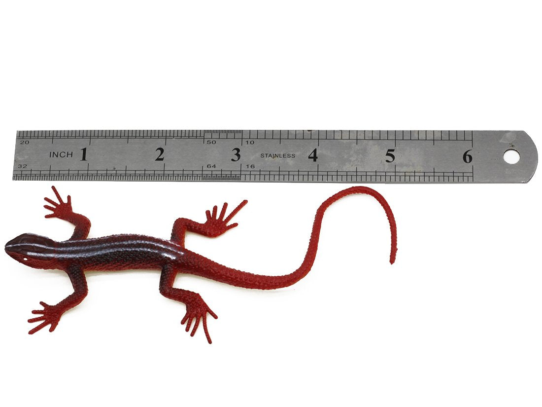 Kvvdi 12pcs 5 Inch Colorful Fake Plastic Lizard Toys Action Figure Reptile Toy Lizards Realistic Favors