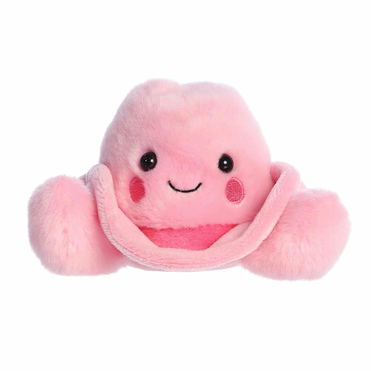 Aurora® Adorable Palm Pals™ Sally Pink Cowgirl Hat™ Stuffed Animal - Fun Collectible Plush for Kids and Adult Collectors - Perfect for Decorating