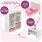 Badger Basket 13-Piece Bedroom Furniture Set for 18 Inch Dolls - Includes Bed, Armoire, Nightstand & Accessories