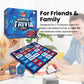 Masterpieces NFL Gridiron Trivia Challenge Board Edition, Officially Licensed Football Sports Trivia Play Set, 1000 Questions, Family Night Activity