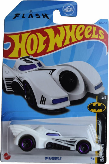 Hot Wheels Batmobile, Batman 3/5 [White] 103/250