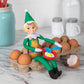 Elf on The Shelf - Brown Eyed Girl Scout Elf & Elf Polar Props