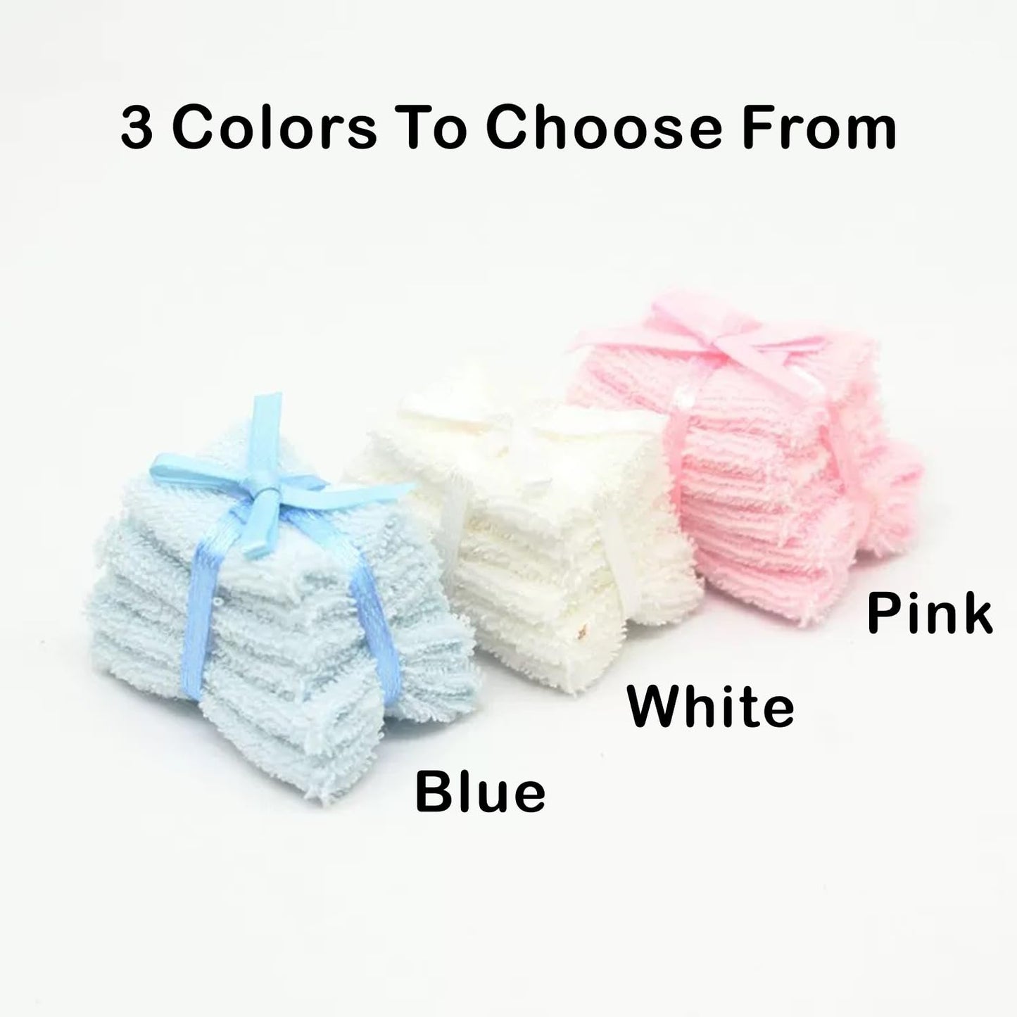 Dollhouse Miniature Towels, 1:12 Bathroom Bath Towel, Mini Face Towel, for Dollhouse Bathroom Furniture Decor (1PCS) (Blue)