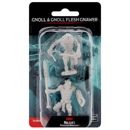 WizKids D&D Nolzur's Marvelous Miniatures - Gnoll & Gnoll Flesh Gnawer