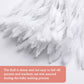 100 PCS Pipe Cleaners Chenille Stem, Bump Chenille Stems Pipe Cleaner, White Pipe Cleaners Crafts Supplies for DIY Arts Crafts Decorations (White)