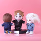 niannyyhouse Denim Jackets Jeans White T-Shirt 15cm Plush Doll Clothes 6in Doll Dress Up (Navy Blue)