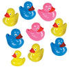 ArtCreativity Floating Plastic Duck Toys - Pack of 12 - Durable Duckie Bath Tub Water Toys for Kids, Carnival Theme Party Supplies, Birthday Party