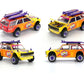MINI GT Kaido 510 Wagon 4x4 RHD (Right Hand Drive) Kaido Islands V1 Yellow to Red Gradient with Surfboards (Designed by Jun Imai) Kaido House Special