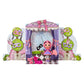 Mini Lalaloopsy Doll - Confetti Carnivale with Mini Pet Cat, 3" Masquerade Ball Party Theme Doll with Pink Hair & Accessories in Reusable Package