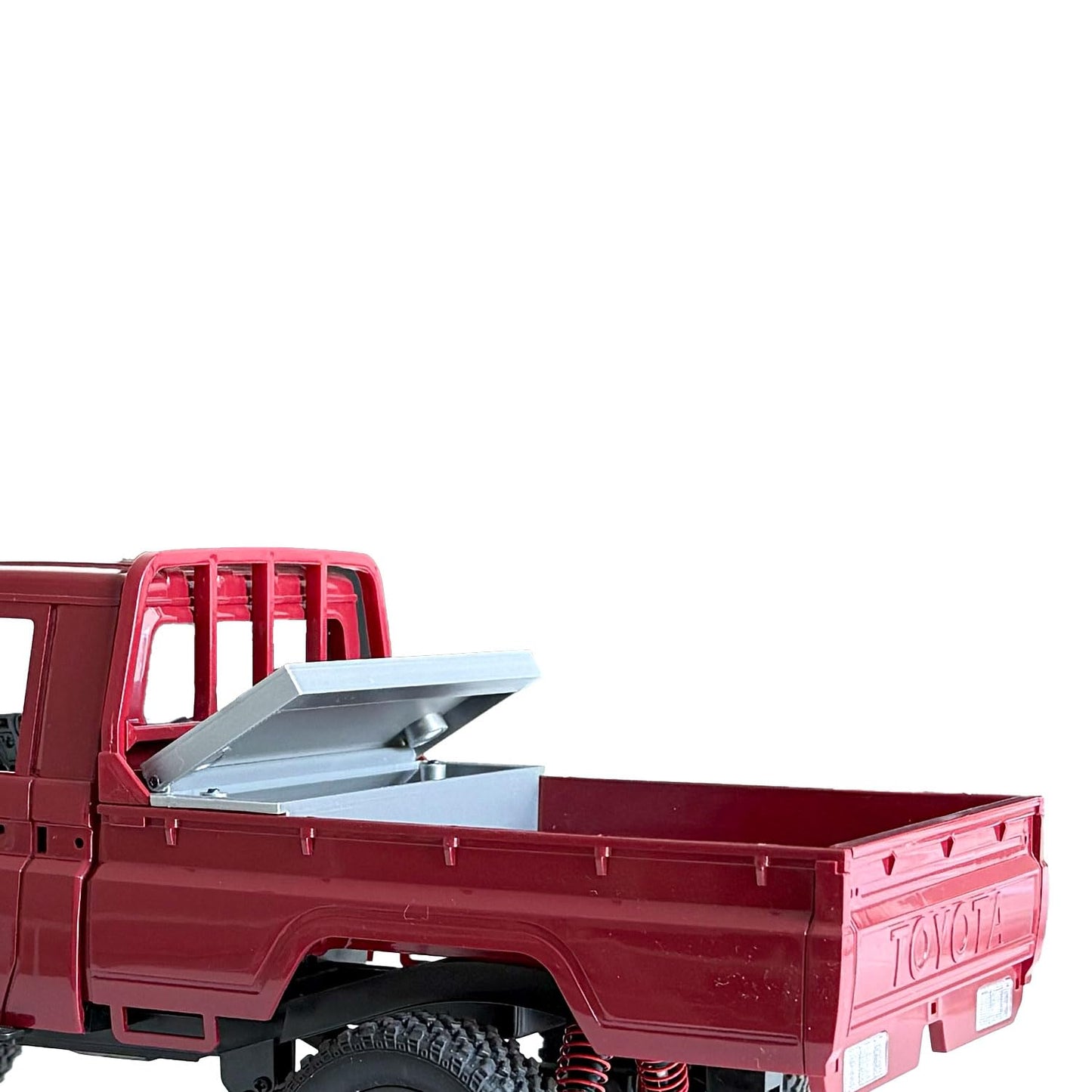 Toolbox Spare Battery Box Truck Bed Upgrade Parts for MN-82 82S RC Crawler 1/12?No Vehicles Included?