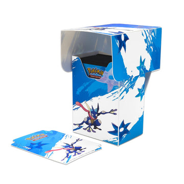 Ultra Pro - Greninja Full View Deck Box® for Pokémon, Rigid Gaming Card Protection Accessory Solution Storage Container Deck Divider Included