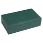 Silverman & Co. Double 6 Large Black Domino Set - Green Case