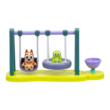 Bluey Turtleboy Backyard Playground Set - Includes Bingo & Turtleboy Figures - Playground Set for Backyards Involving Imaginative Play