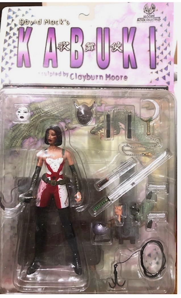 DC David Mack's Kabuki Ukiko Kai Bloody Variant