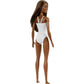 Barbie Doll with Beach Theme in American Flag Stars and Stripes Swimsuit, Brunette