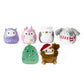 Squishmallows Mystery Squad Holiday Edition, Plush Blind Bag, Winter Christmas Theme Collectible, 1 Random Character, Age 3+