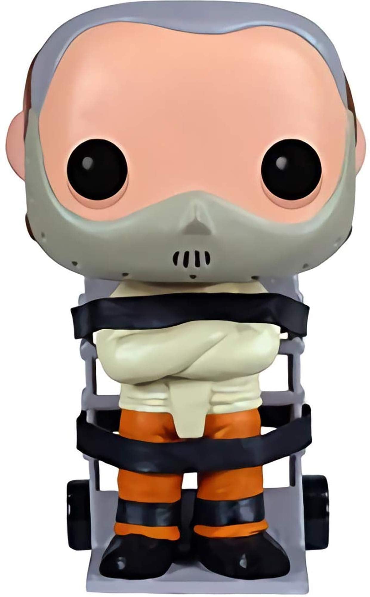 Funko Hannibal Lecter: The Silence of The Lambs x POP! Movies Vinyl Figure & 1 PET Plastic Graphical Protector Bundle [#025 / 03115 - B]
