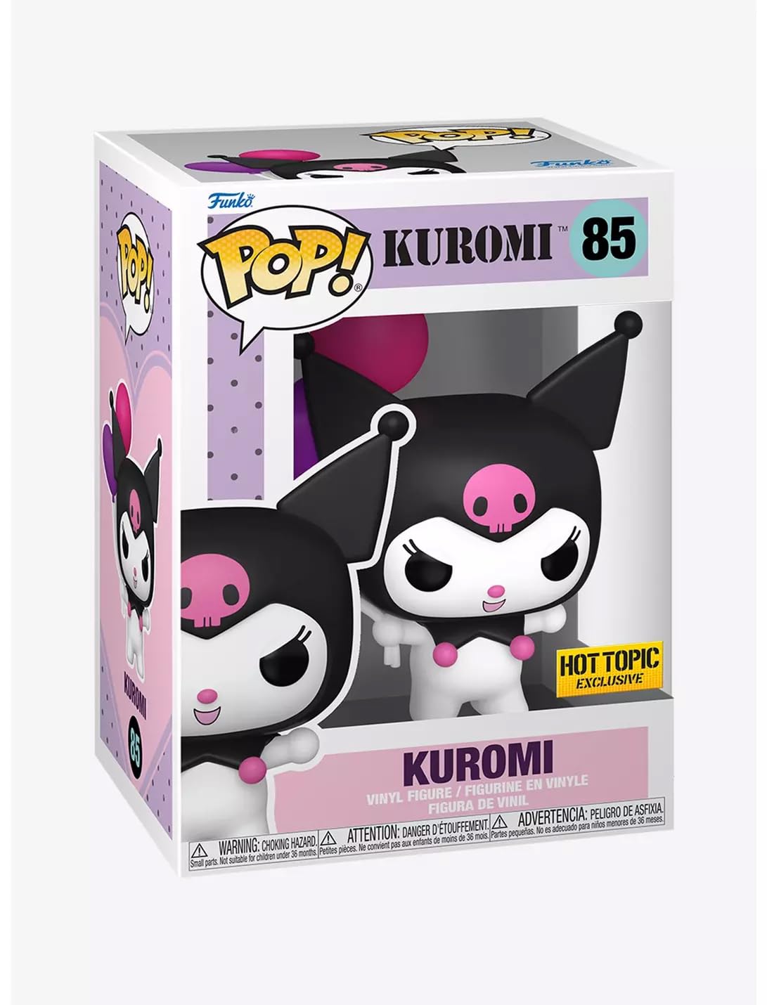 Funko Pop! Kuromi (with Balloons) Vinyl Figure Exclusive #85